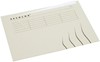 Vouwmap Secolor met tabrand A4 100% gerecycled karton 250gr Grijs - Afbeelding 4
