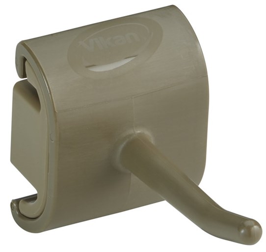Vikan – Hygiene enkele haak Voor Hi-Flex ophangsysteem – Bruin – 41,5mm