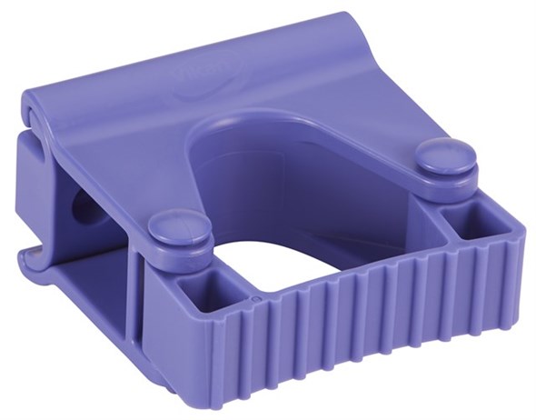 Vikan – Hygiene – Rubber band klem – Voor Hi-Flex ophangsysteem – Polypropyleen – Paars