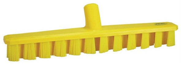 Vikan – UST vloerschrobber – Hard – 400mm – Geel