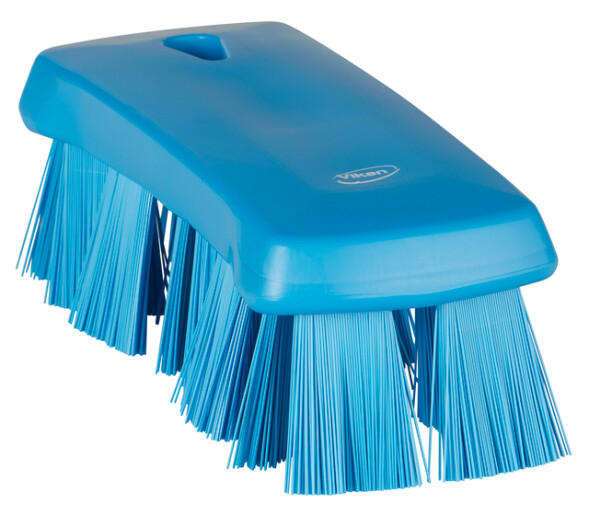 Vikan – UST – Kleine werkborstel – Harde vezels – Blauw