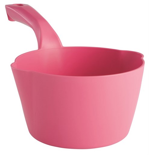 Vikan – Hygiene schepbak – Rond – Schenktuit – Roze – 1L