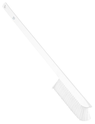 Vikan – Hygiene – Precisieborstel – Lange steel – Medium vezels – Wit