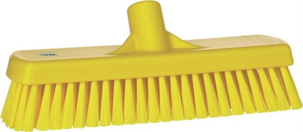 Vikan – Hygiene vloerschrobber – Hard – 305mm – Geel