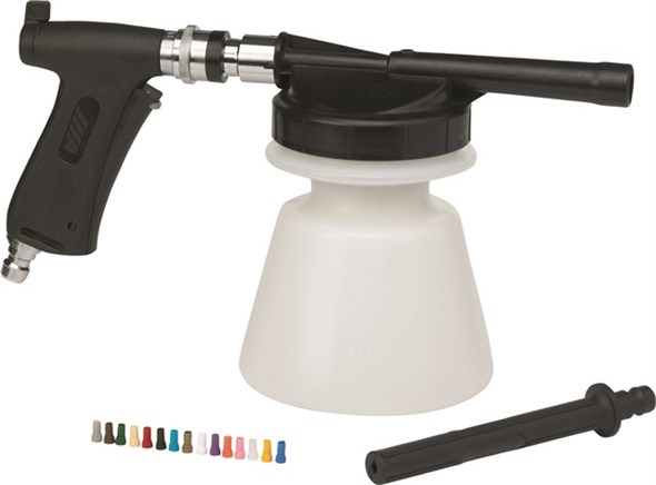 Vikan – Hygiene Foam Sprayer set Met afspuitlans  – ½" aansluiting – Wit –  1,4L