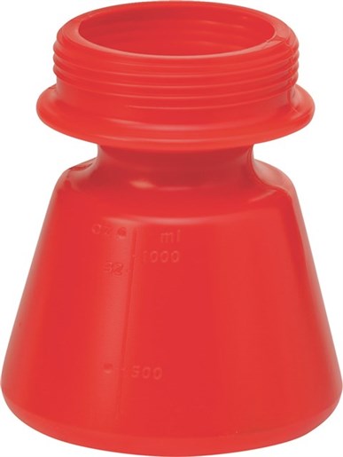 Vikan – Hygiene reserve can Voor Foam Sprayer – Rood – 1,4L