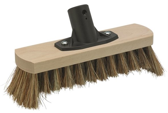 Vikan – Classic blank houten luiwagen – Medium – Natuurlijke haarmengsel – 250mm