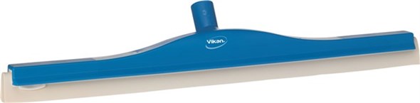 Vikan – Hygiene klassieke vloertrekker – Met vaste nek – Witte cassette – 600mm – Blauw