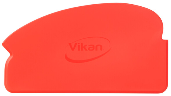 Vikan – Hygiene – Handschraper – Flexibel – Polypropyleen – Rood