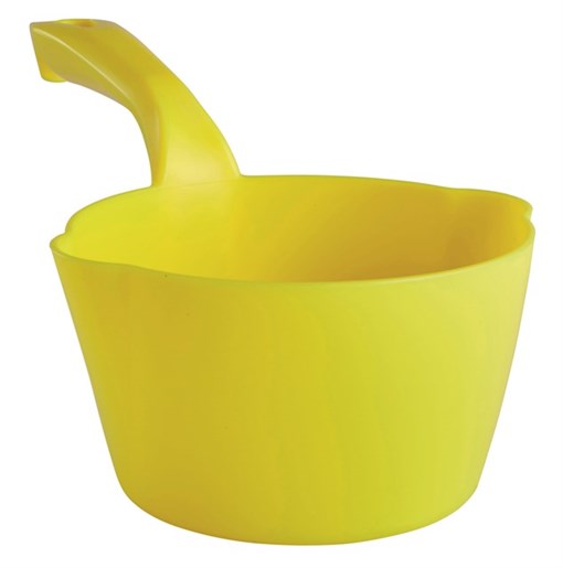 Vikan – Hygiene schepbak – Rond – Schenktuit – Geel – 1L