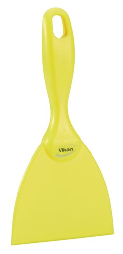 Vikan – Hygiene – Handschraper – Recht – Polypropyleen – Geel – 102mm