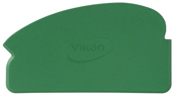 Vikan – Hygiene – Handschraper – Metal&x-ray detecteerbaar – Flexibel – Polypropyleen – Groen