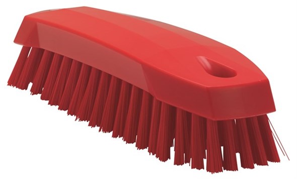 Vikan – Hygiene – Kleine werkborstel – Medium vezels – Rood