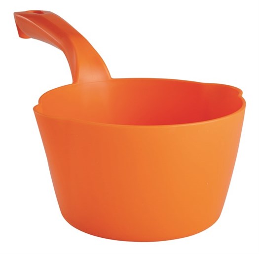 Vikan – Hygiene schepbak – Rond – Schenktuit – Oranje – 1L