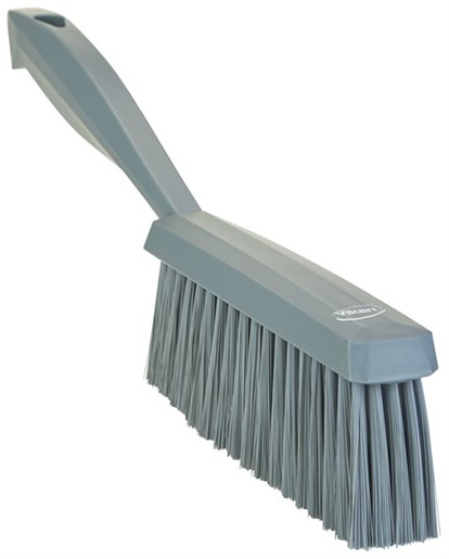 Vikan – Hygiene handveger – Zachte vezels – 330mm – Grijs