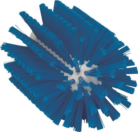Vikan – Hygiene pijpenborstel – Medium vezels – Steelmodel – 160mm – Ø90mm – Blauw