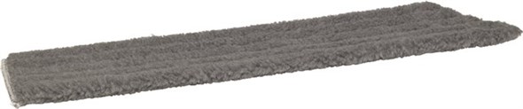 Vikan – Microfibre Dry24 – Microvezel vlakmop – 60cm – klittenband – Grijs