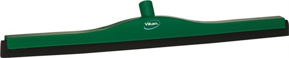 Vikan – Hygiene klassieke vloertrekker – Met vaste nek – Zwarte cassette – 700mm – Groen