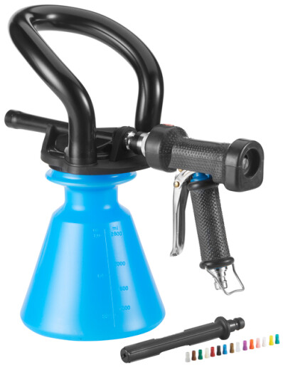 Vikan – Hygiene Ergo Foam Sprayer set – Met afspuitlans en combinatiepistool – Blauw – 2,5 liter