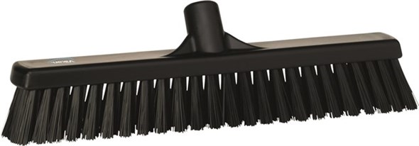 Vikan – Hygiene – Combiveger – Hard/Zachte vezels – 410mm – Zwart