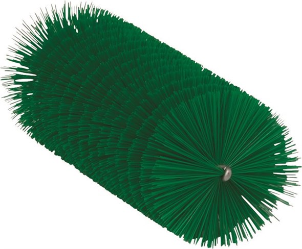 Vikan – Hygiene – Pijpenborstel – Voor flexibele kabel – Medium vezels – Groen – 60mm