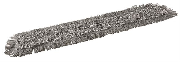 Vikan – Microfibre Damp43 – Microvezel vlakmop – klittenband – 750mm – Grijs