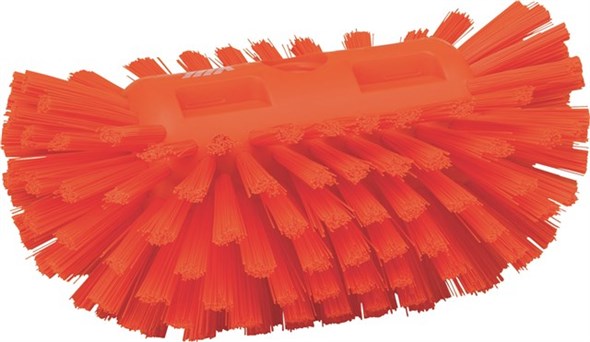 Vikan – Hygiene tankborstel – Harde vezels – 130x205mm – Oranje