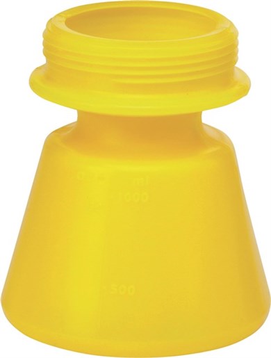 Vikan – Hygiene reserve can Voor Foam Sprayer – Geel – 1,4L