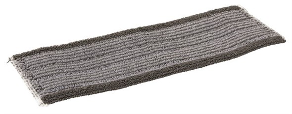 Vikan – Microfibre DampDry31 – Microvezel vlakmop – 40cm – Pocket – Grijs