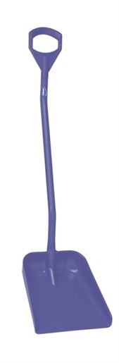 Vikan – Hygiene – Schep – Ergonomische steel – Groot blad – Polypropyleen – Paars