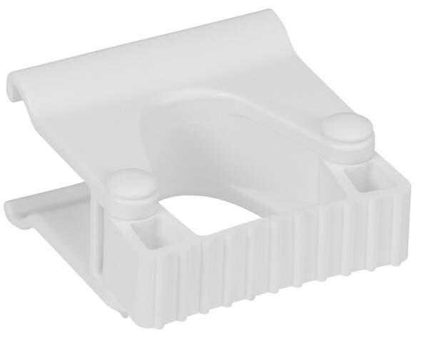 Vikan – Hygiene – Hi-Flex onderdeel – Voor ophangsysteem – Klemmodule voor rail – Kunststof – Wit