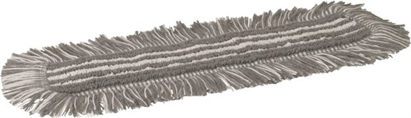 Vikan – Microfibre Damp48 – Heavy Duty microvezel vlakmop – Pocket – 400mm – Grijs
