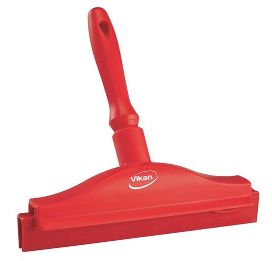 Vikan – Hygiene Handtrekker – Met full colour vervangingscassette – 250mm – Rood