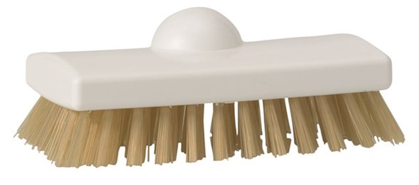 Vikan – Hygiene – Schrobborstel – Harde hittebestendige vezels – Wit
