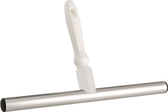 Vikan – Classic raamwasser T-stuk – Houder Voor inwasbont 474215 – 347mm – Wit