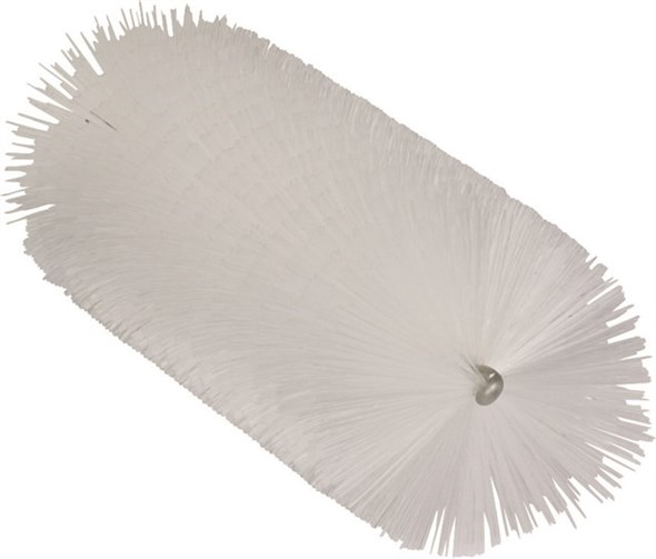 Vikan – Hygiene – Pijpenborstel – Voor flexibele kabel – Medium vezels – Wit – 60mm
