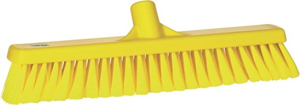 Vikan – Hygiene – Veger – Zachte vezels – 410mm – Geel