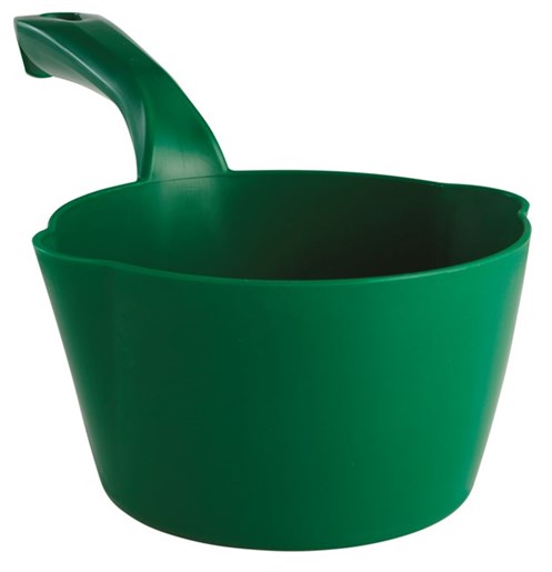 Vikan – Hygiene schepbak – Rond – Schenktuit – Groen – 1L
