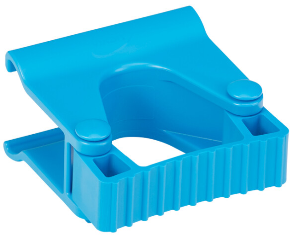 Vikan – Hygiene – Hi-Flex onderdeel – Voor ophangsysteem – Klemmodule voor rail – Kunststof – Blauw