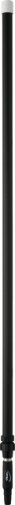 Vikan – Hygiene – Telescoopsteel – Aluminium – Zwart -157,5-278cm