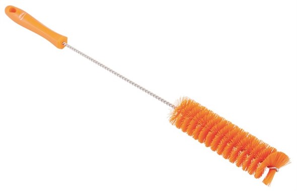 Vikan – Hygiene – Pijpenborstel – Harde vezels – Oranje