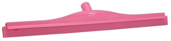 Vikan – Hygiene full colour vloertrekker – Met vaste nek en vervangingscassette – 600mm – Roze