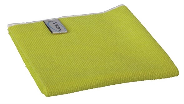Vikan – Microfibre Basic40 Microvezeldoek – Geel