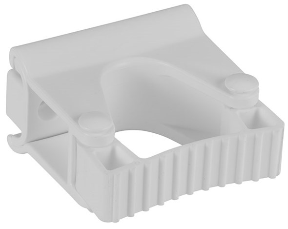 Vikan – Hygiene – Rubber band klem – Voor Hi-Flex ophangsysteem – Polypropyleen – Wit