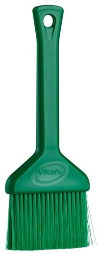Vikan – Hygiene plat kwastje – Superzacht – 70mm – Groen