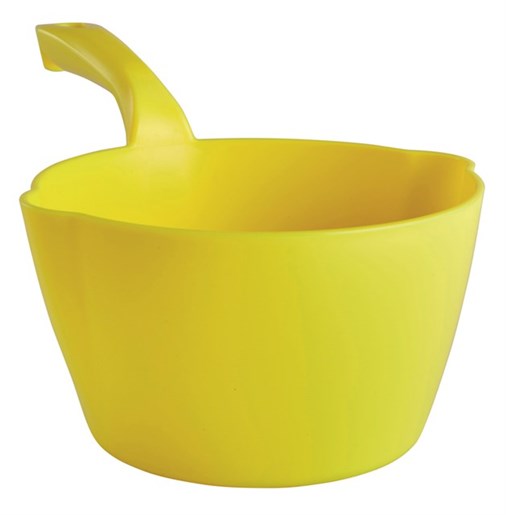 Vikan – Hygiene schepbak – Rond – Schenktuit – Geel – 2L