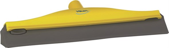 Vikan – Hygiene condenstrekker – Grijze cassette – 400mm – Geel