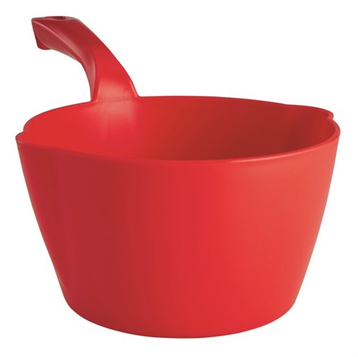 Vikan – Hygiene schepbak – Rond – Schenktuit – Rood – 2L