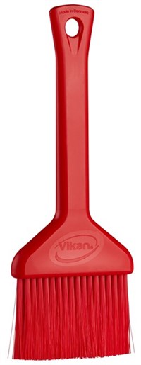 Vikan – Hygiene plat kwastje – Superzacht – 70mm – Rood