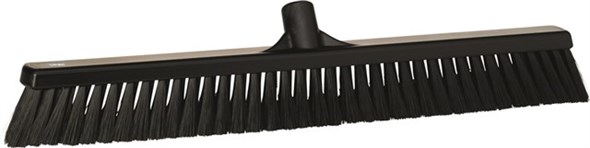 Vikan – Hygiene – Veger – Zachte vezels – 610mm – Zwart